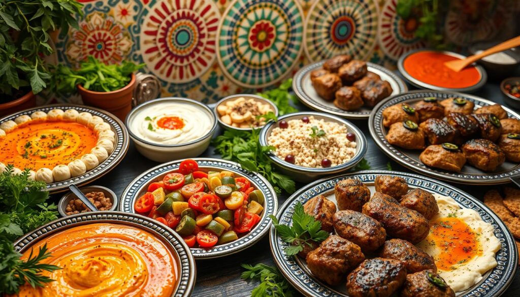 Mediterranean cuisine highlights