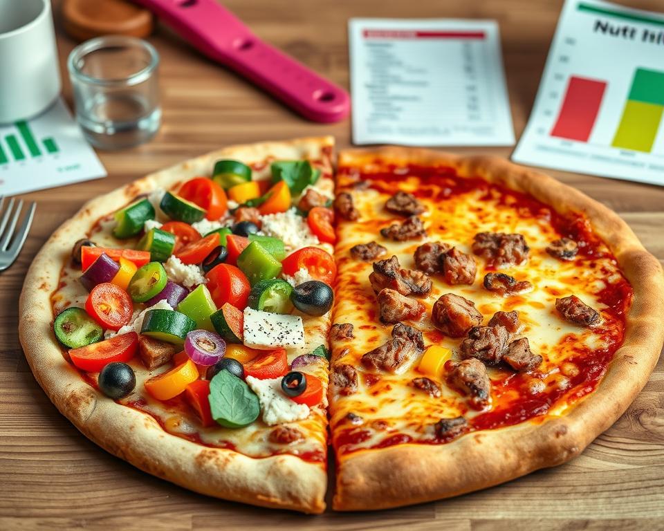 Nutritional considerations in pizza options