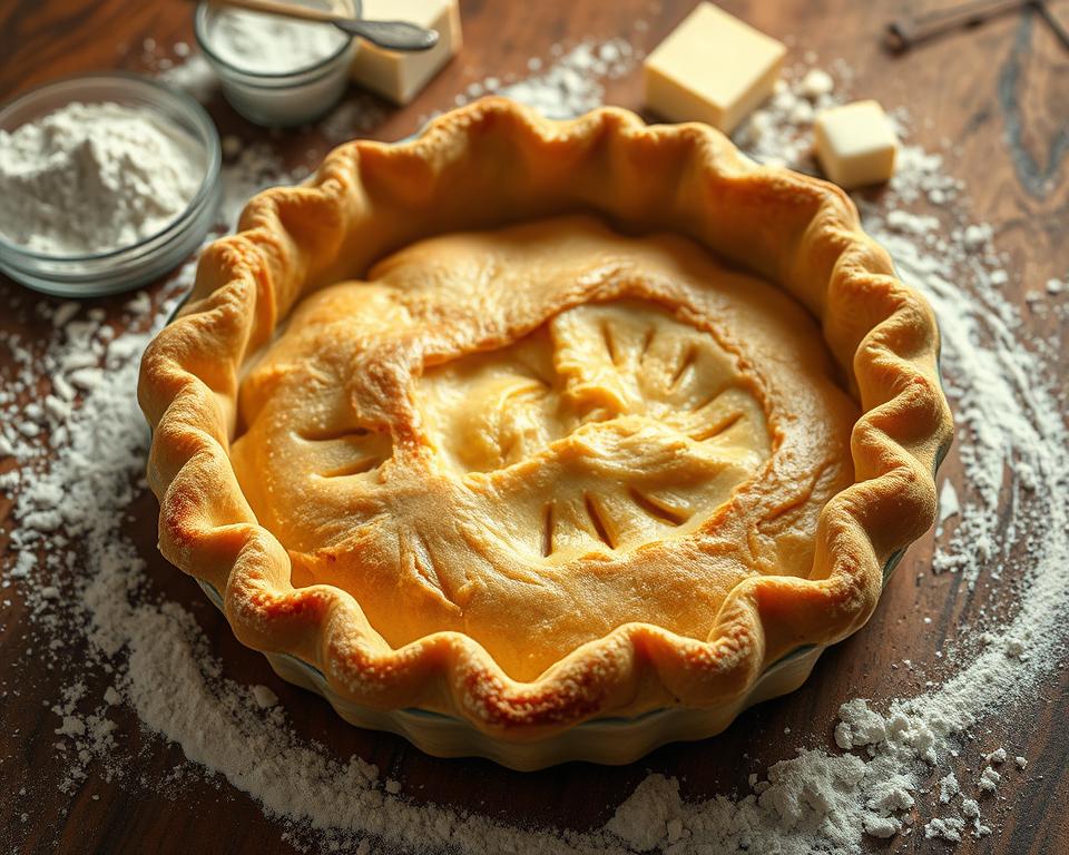 Science behind a flaky pie crust