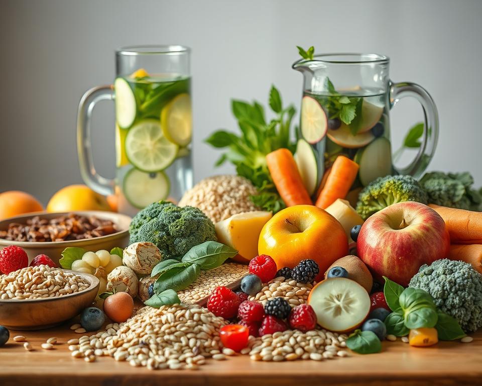 fiber intake and hydration for digestion