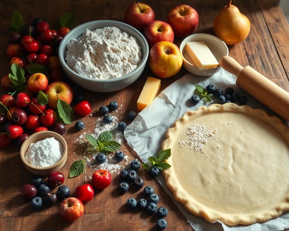 ingredients for pies